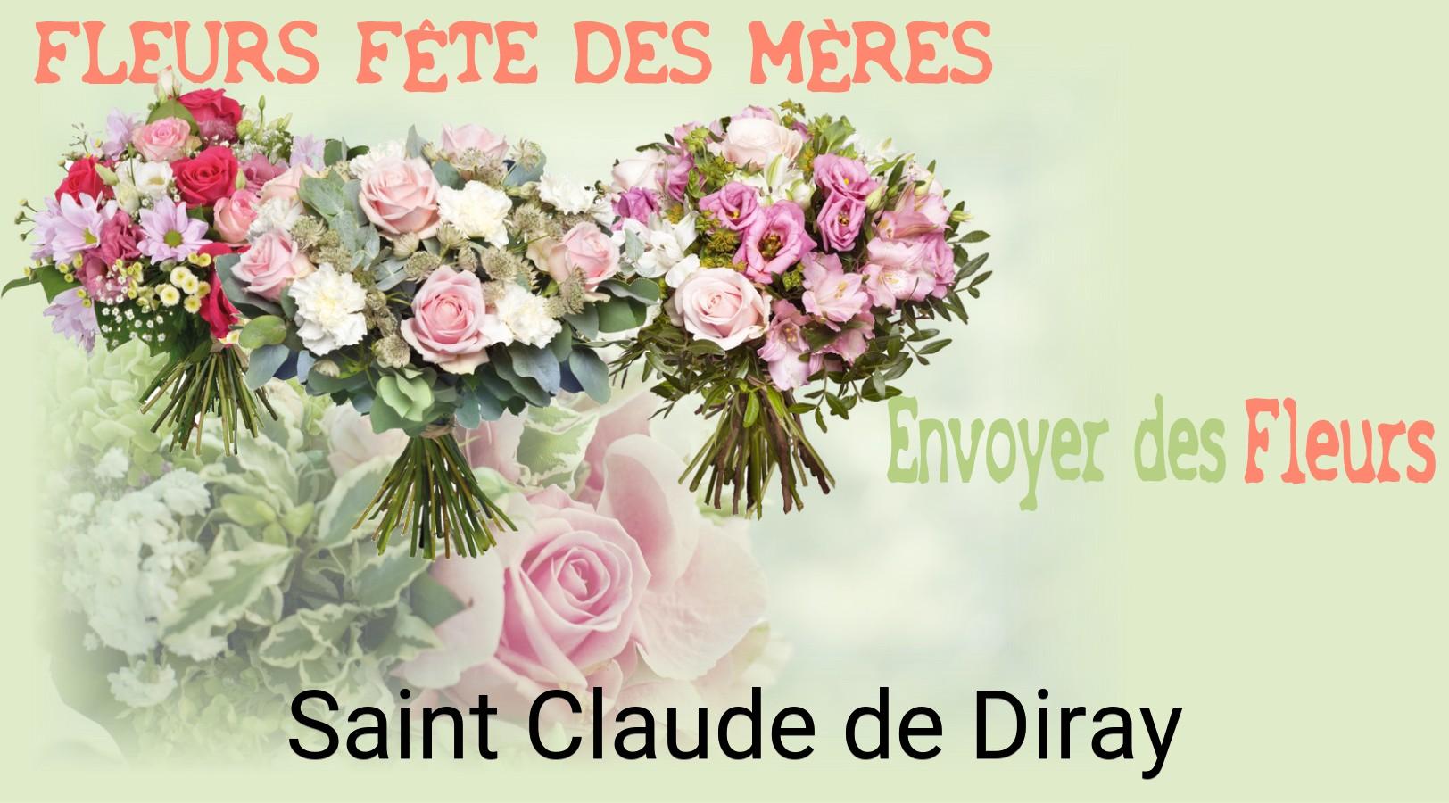 Bouquet de Fête des Mères livré à Saint-Claude-de-Diray
